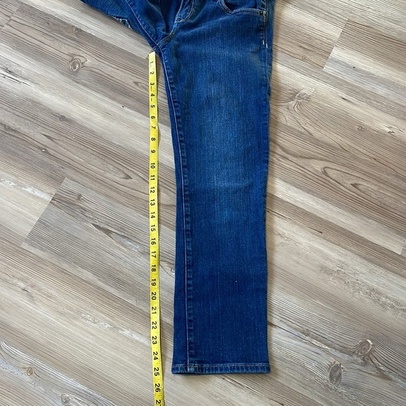 Hollister SoCal Stretch Jeans Womens 28 (Juniors Size 7) Straight Leg Med Wash - Picture 10 of 12